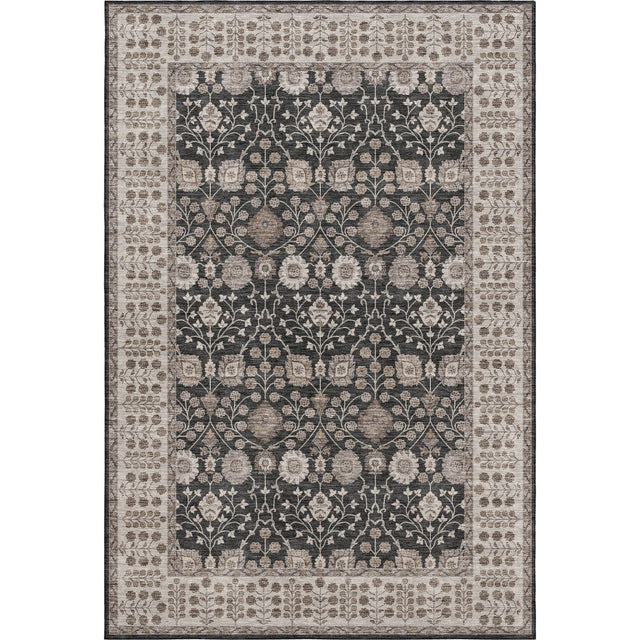 Dalyn Hatay HY8 Black Rug main image