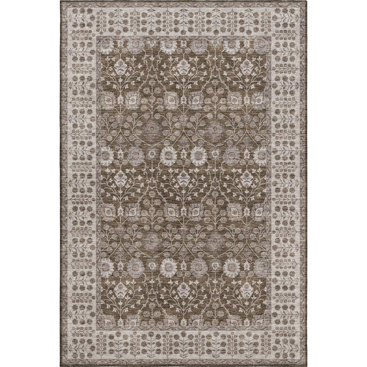 Dalyn Hatay HY8 Chocolate Rug main image