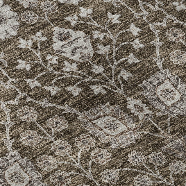 Dalyn Hatay HY8 Chocolate Rug color swatch