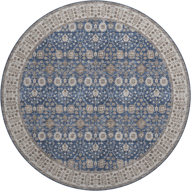 Dalyn Hatay HY8 Navy Rug round rug