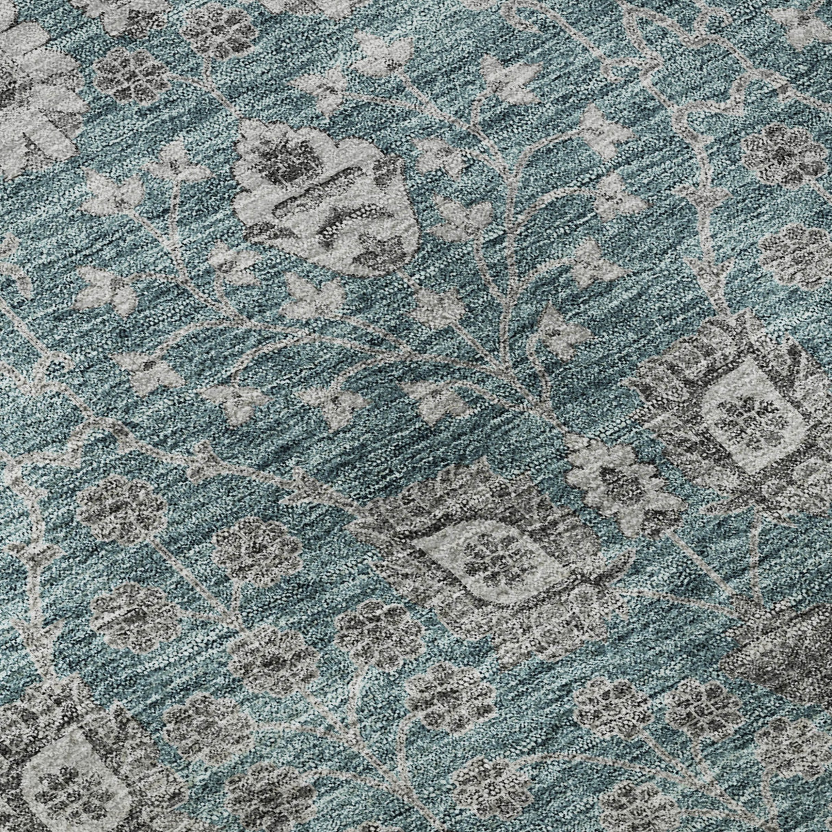 Dalyn Hatay HY8 Teal Rug color swatch