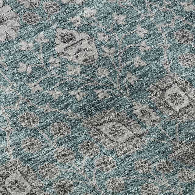 Dalyn Hatay HY8 Teal Rug color swatch