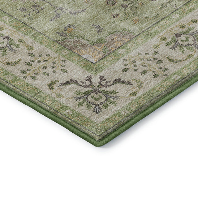 Dalyn Hatay HY9 Aloe Rug corner detail
