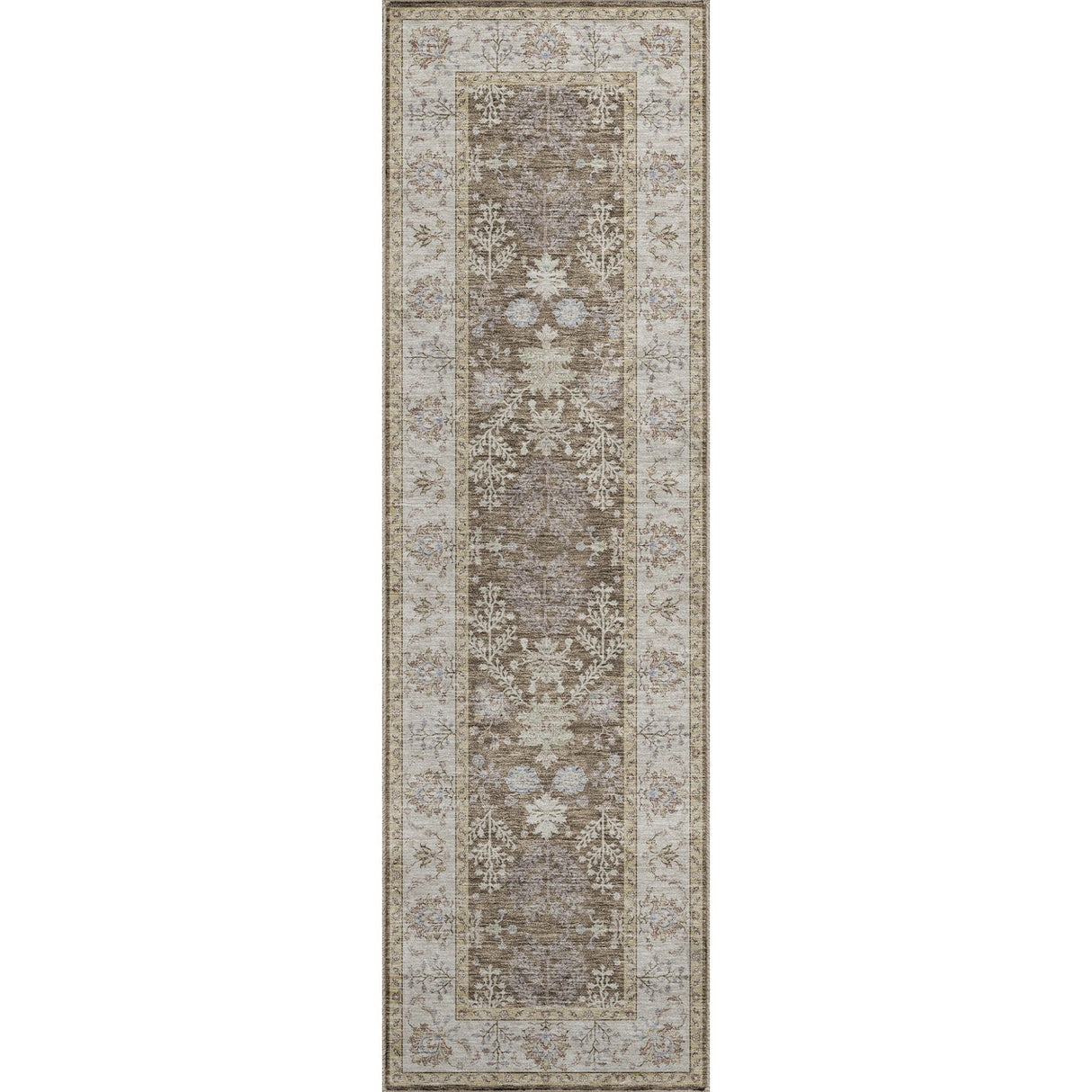 Dalyn Hatay HY9 Brown Rug runner rug