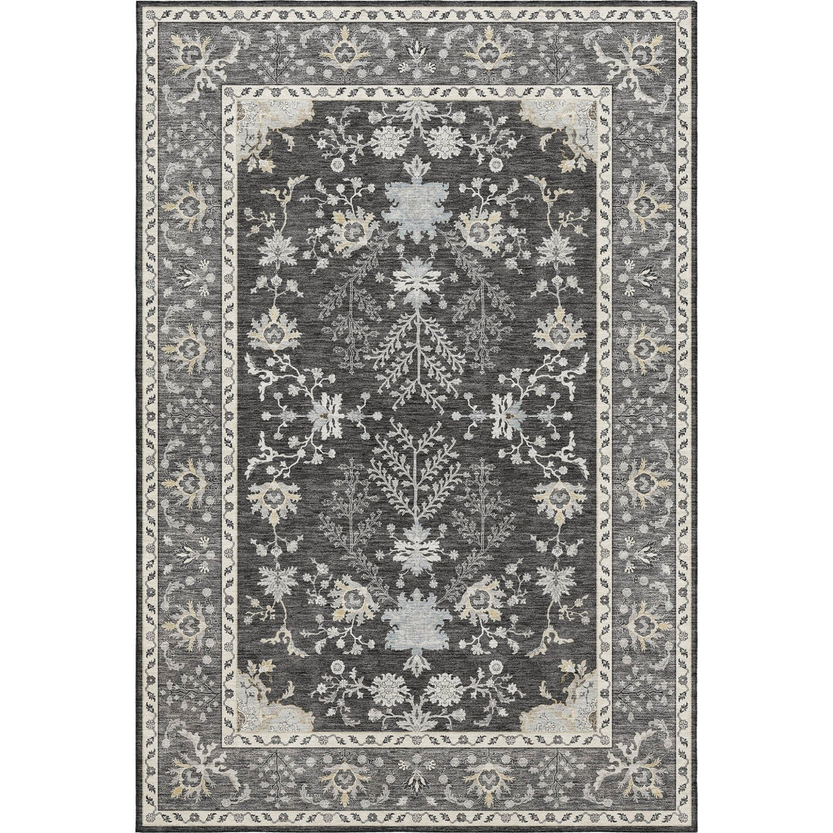 Dalyn Hatay HY9 Charcoal Rug main image