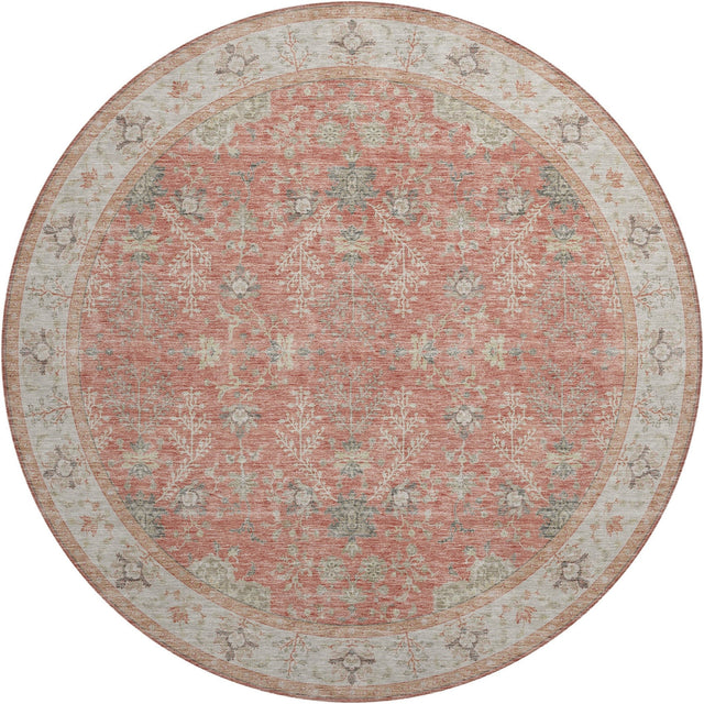 Dalyn Hatay HY9 Coral Rug round rug