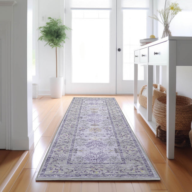 Dalyn Hatay HY9 Lavender Rug shown in a room