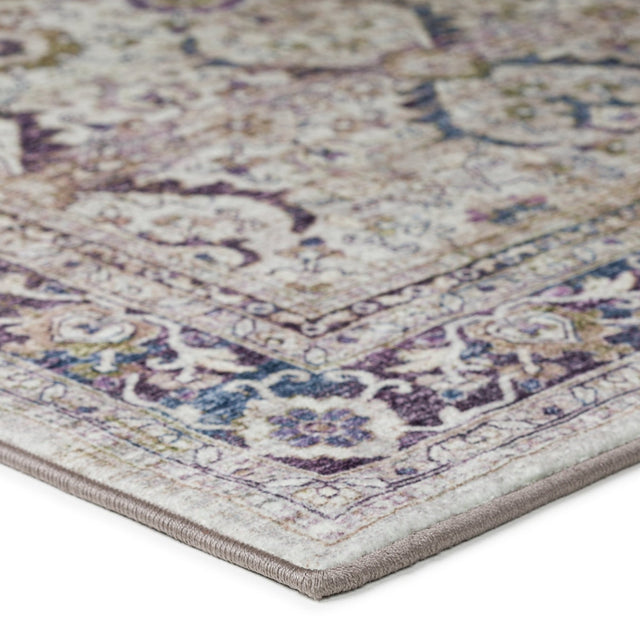 Dalyn Jericho JC1 Oyster Rug corner detail