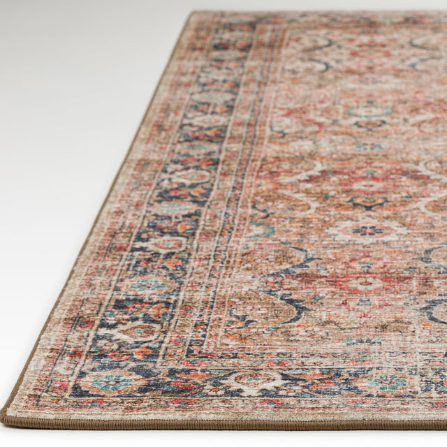 Dalyn Jericho JC1 Taupe Rug finished edge detail