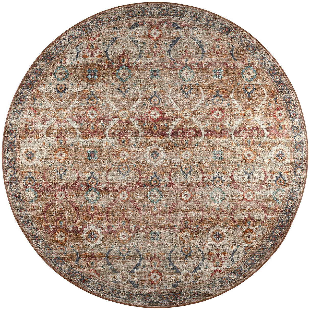 Dalyn Jericho JC1 Taupe Rug round rug