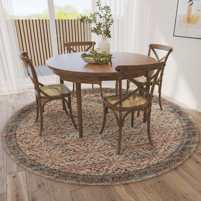 Dalyn Jericho JC10 Linen Rug shown in a room
