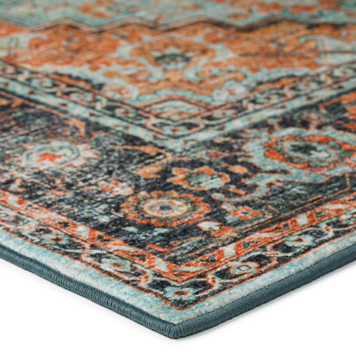 Dalyn Jericho JC2 Mist Rug corner detail