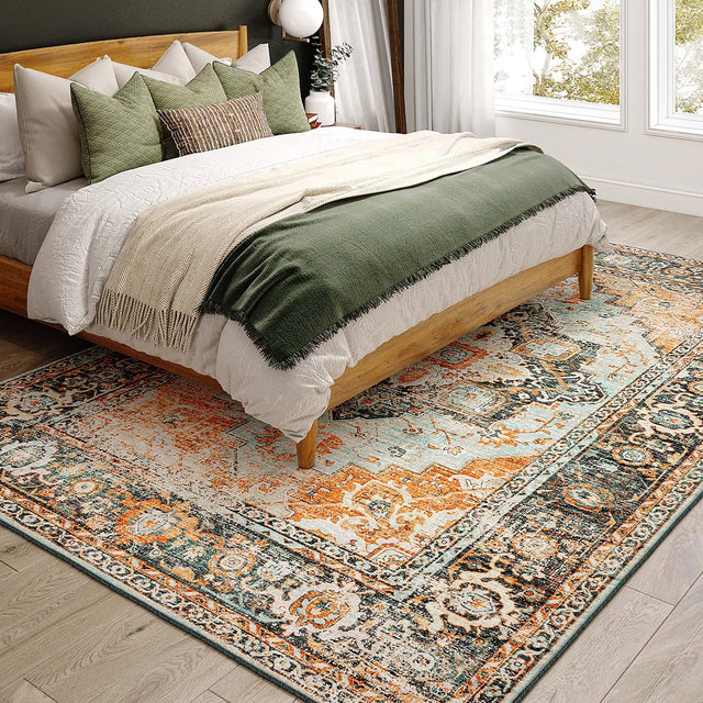 Dalyn Jericho JC2 Mist Rug shown in a room