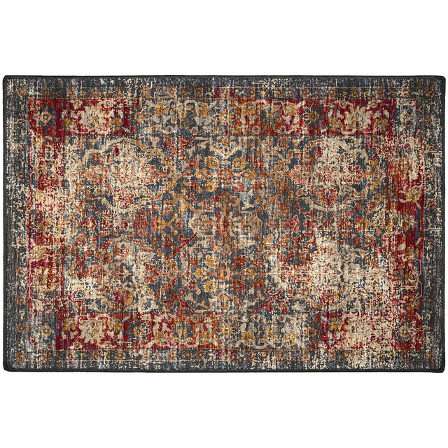 Dalyn Jericho JC3 Charcoal Rug rectangular rug