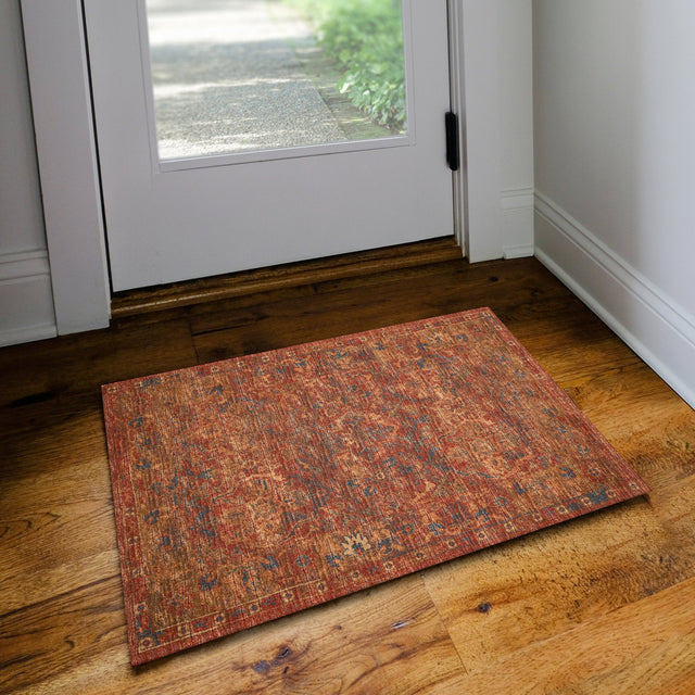 Dalyn Jericho JC3 Nutmeg Rug shown in a room