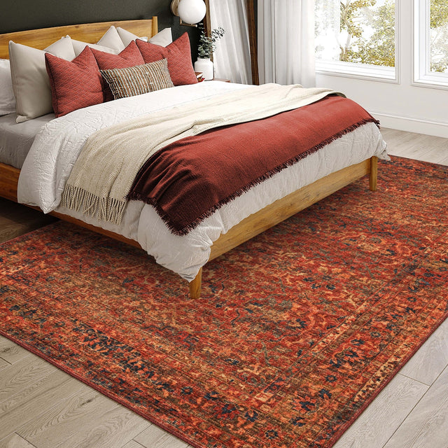Dalyn Jericho JC3 Nutmeg Rug shown in a room
