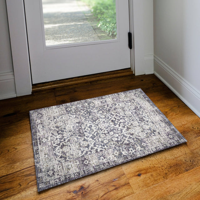 Dalyn Jericho JC3 Violet Rug shown in a room