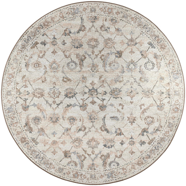 Dalyn Jericho JC4 Linen Rug round rug