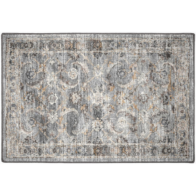 Dalyn Jericho JC4 Silver Rug rectangular rug