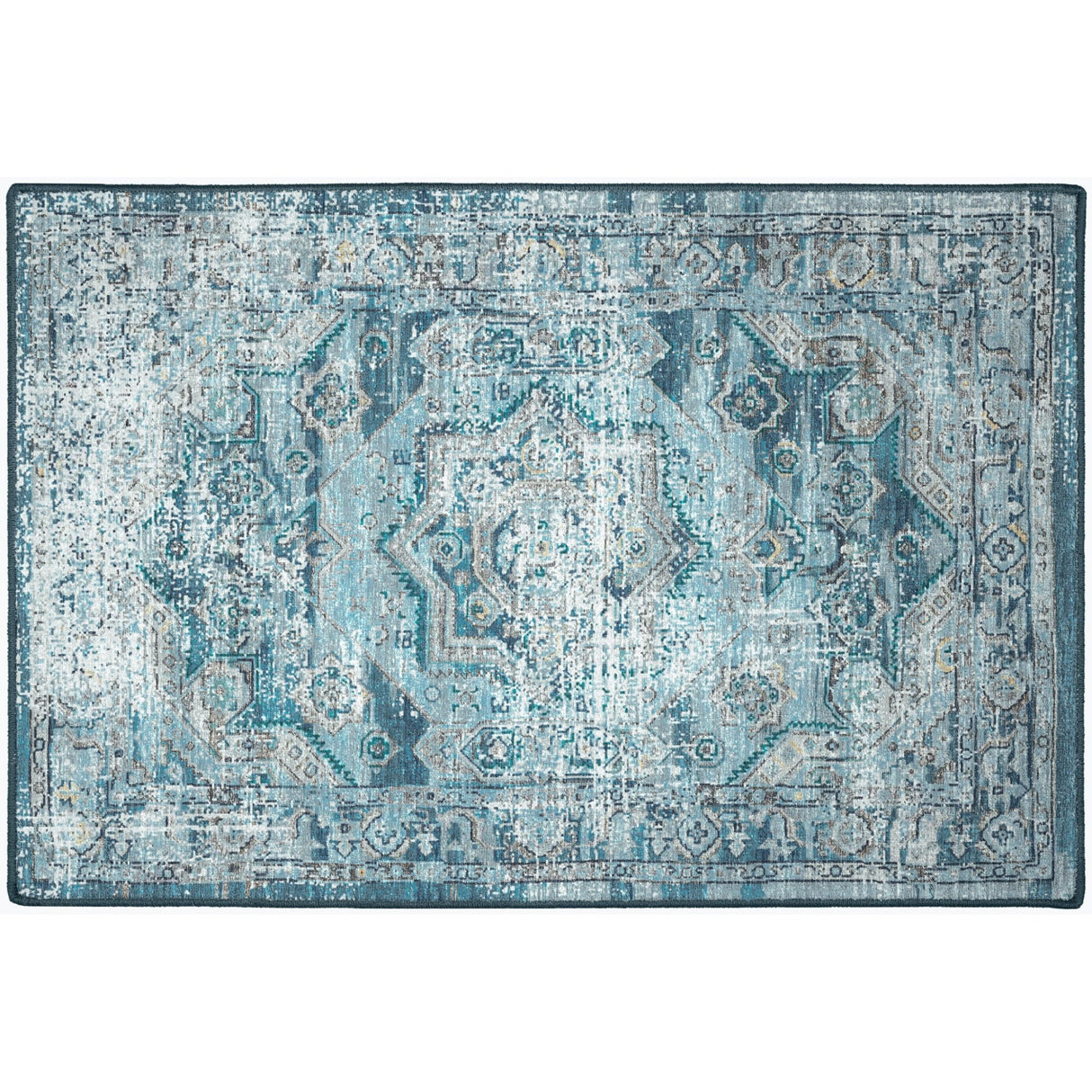 Dalyn Jericho JC5 Denim Rug rectangular rug