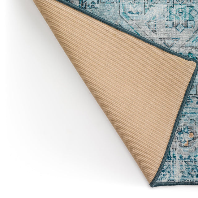 Dalyn Jericho JC5 Denim Rug backing detail