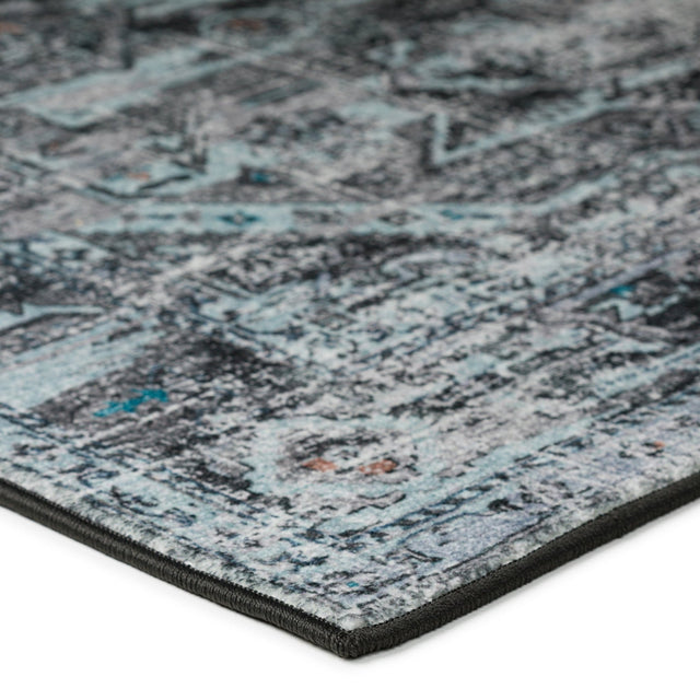 Dalyn Jericho JC5 Steel Rug corner detail