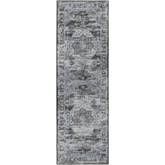 Dalyn Jericho JC5 Steel Rug runner rug