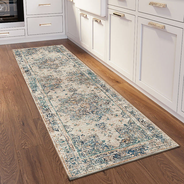 Dalyn Jericho JC6 Linen Rug shown in a room