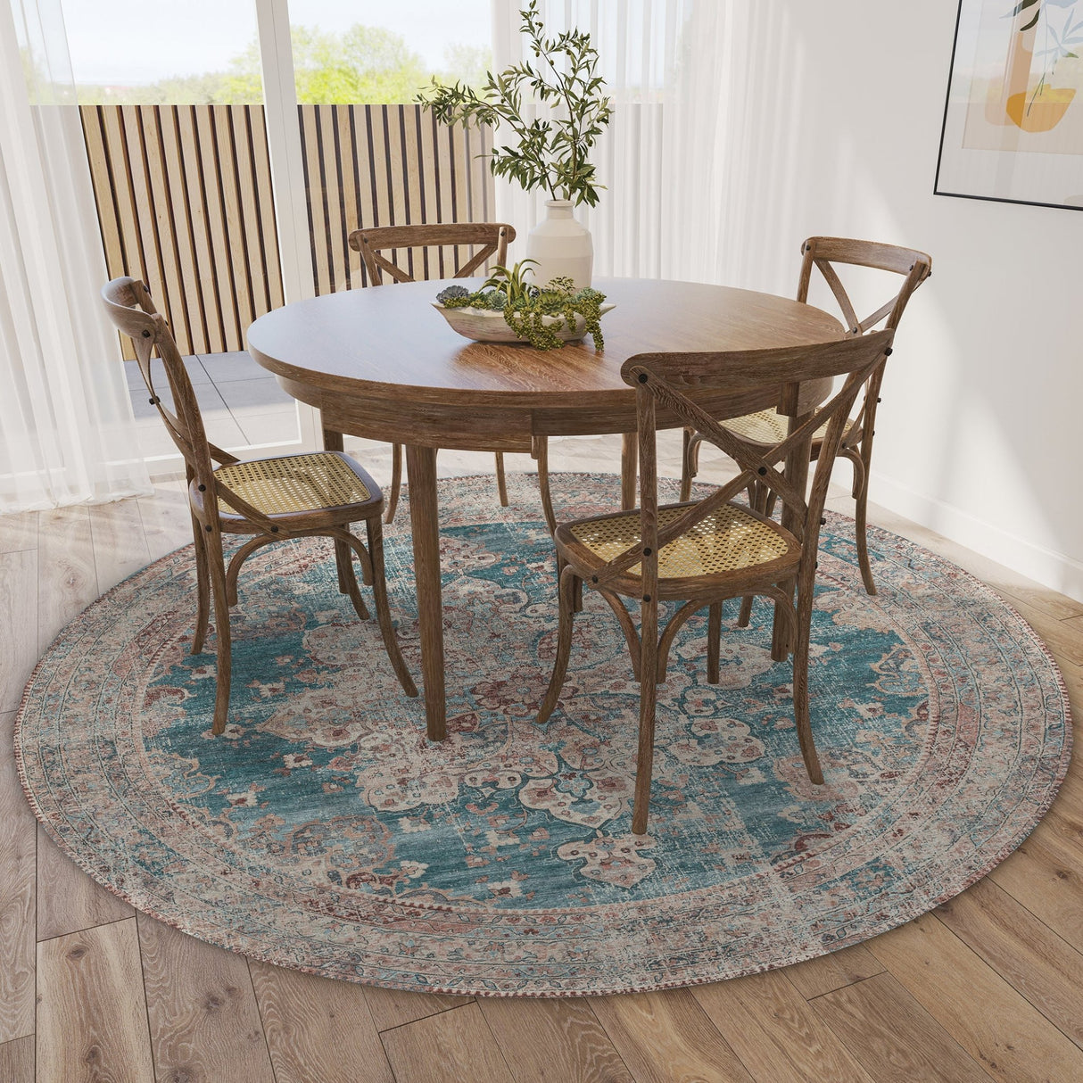 Dalyn Jericho JC6 Riviera Rug shown in a room