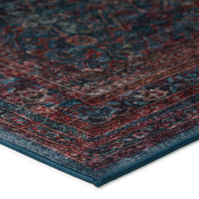 Dalyn Jericho JC7 Navy Rug corner detail