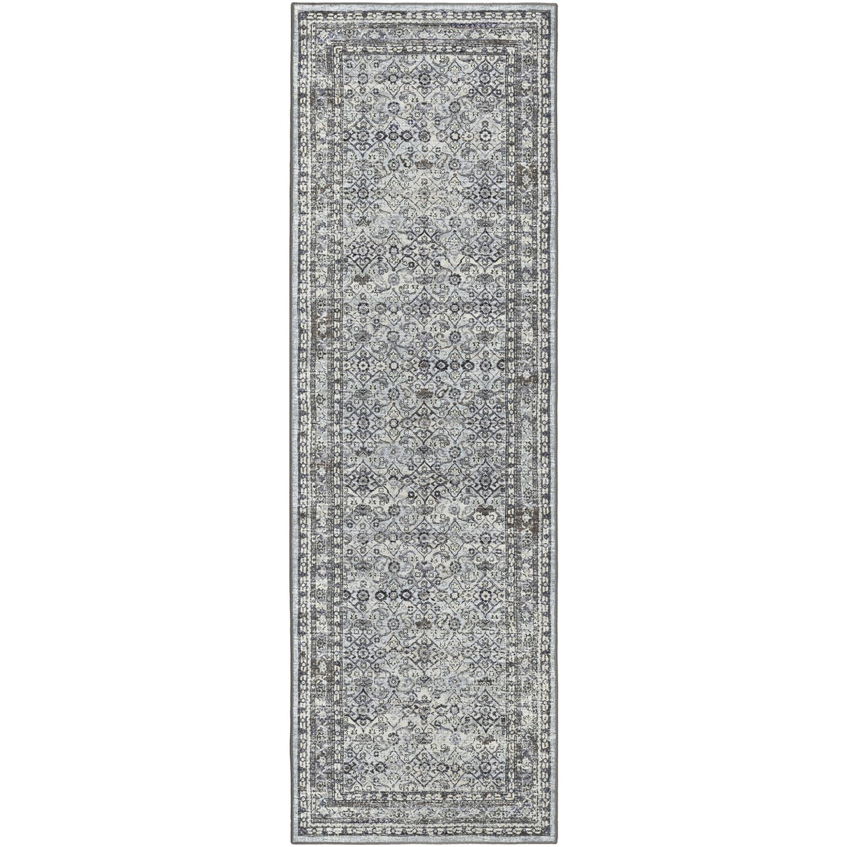Dalyn Jericho JC7 Pewter Rug runner rug