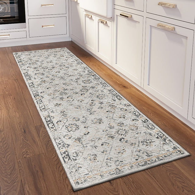 Dalyn Jericho JC8 Mink Rug shown in a room
