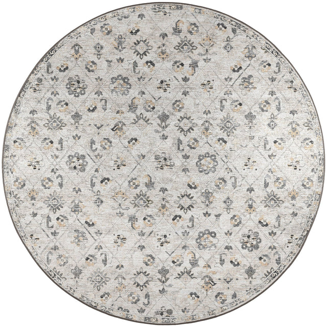 Dalyn Jericho JC8 Mink Rug round rug