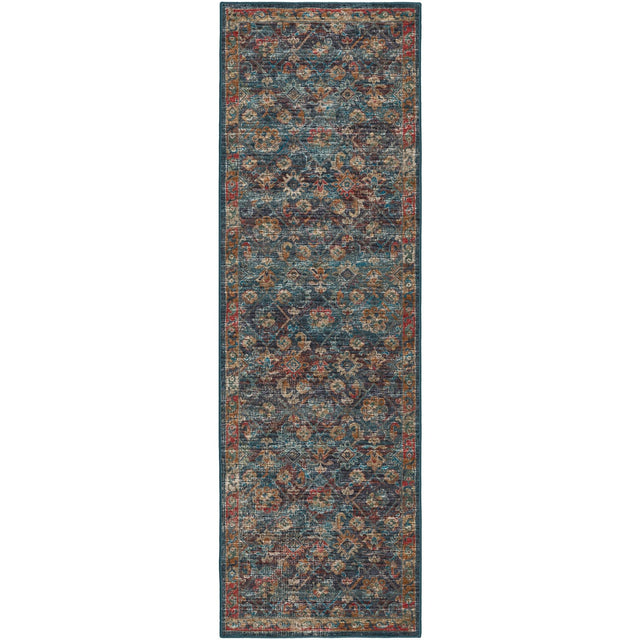 Dalyn Jericho JC8 Navy Rug runner rug