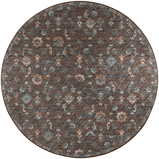 Dalyn Jericho JC8 Sable Rug round rug