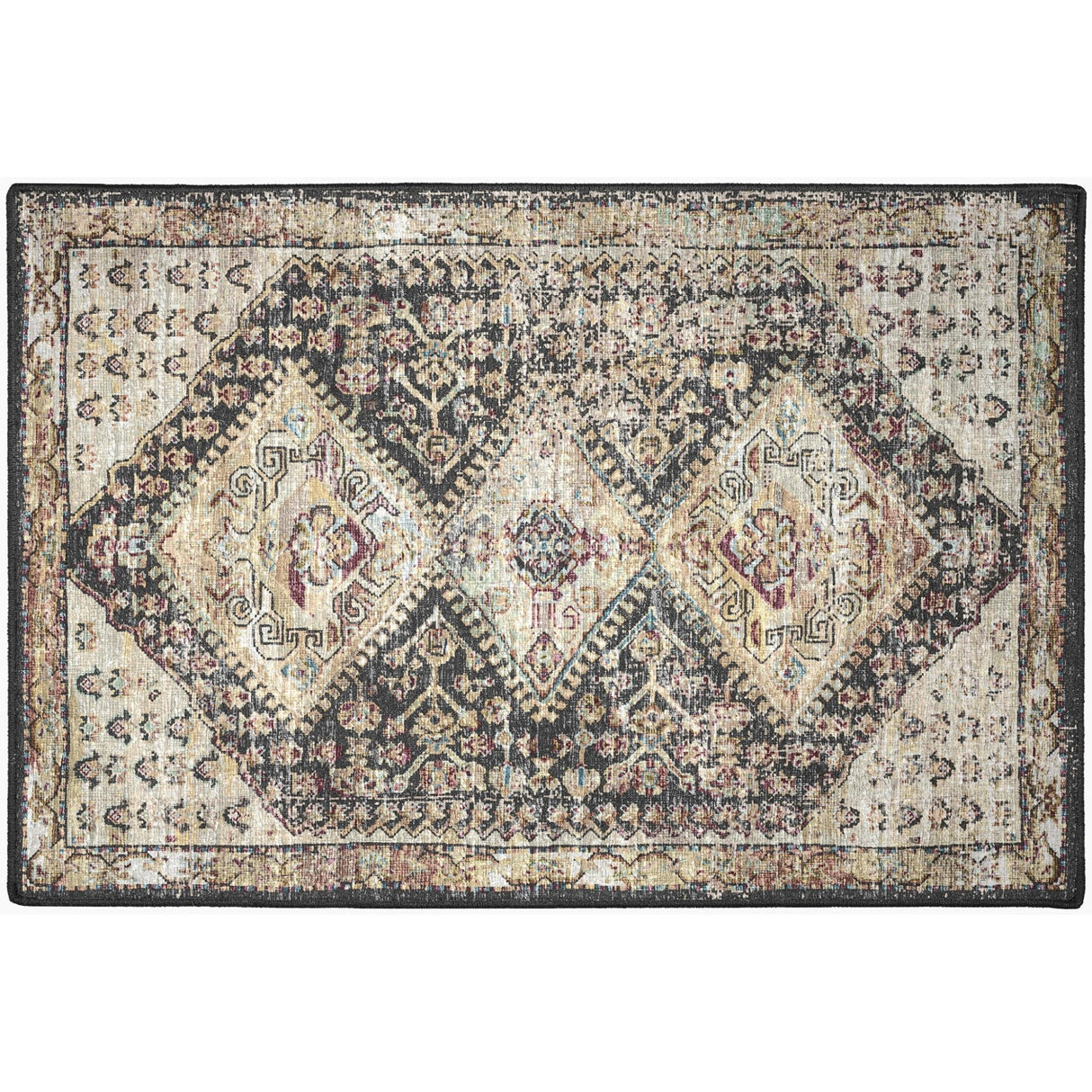 Dalyn Jericho JC9 Midnight Rug rectangular rug