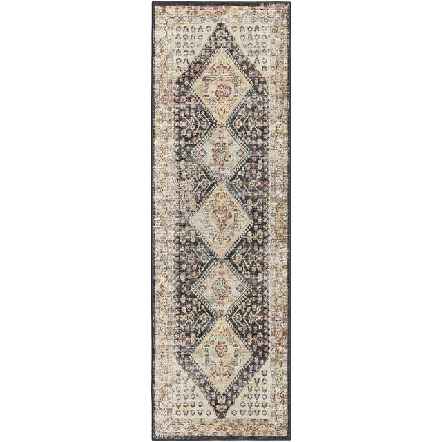 Dalyn Jericho JC9 Midnight Rug runner rug