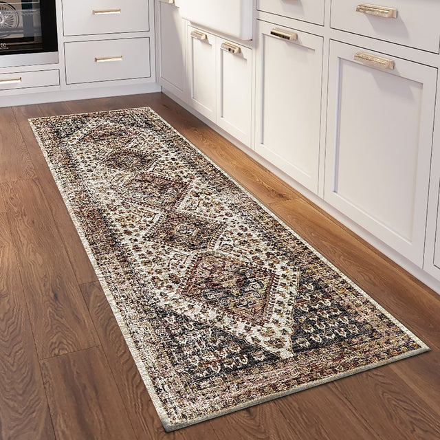 Dalyn Jericho JC9 Putty Rug shown in a room
