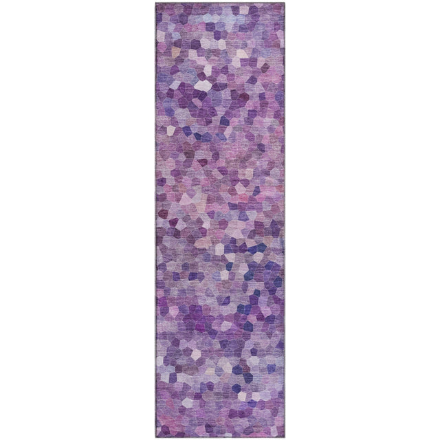 Dalyn Kaleidoscope KL1 Transitional Machine Made Plum Rug