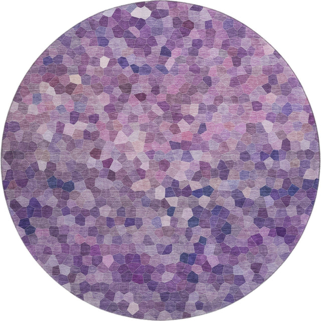 Dalyn Kaleidoscope KL1 Transitional Machine Made Plum Rug