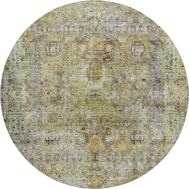 Dalyn Karaj KJ1 Aloe Rug round rug