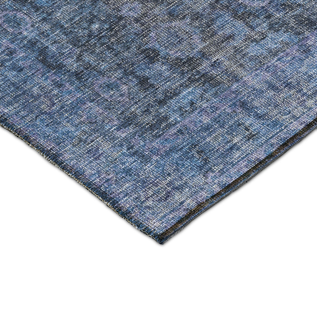 Dalyn Karaj KJ3 Blue Rug corner detail