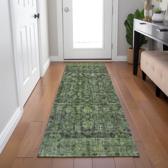 Dalyn Karaj KJ3 Cactus Rug shown in a room
