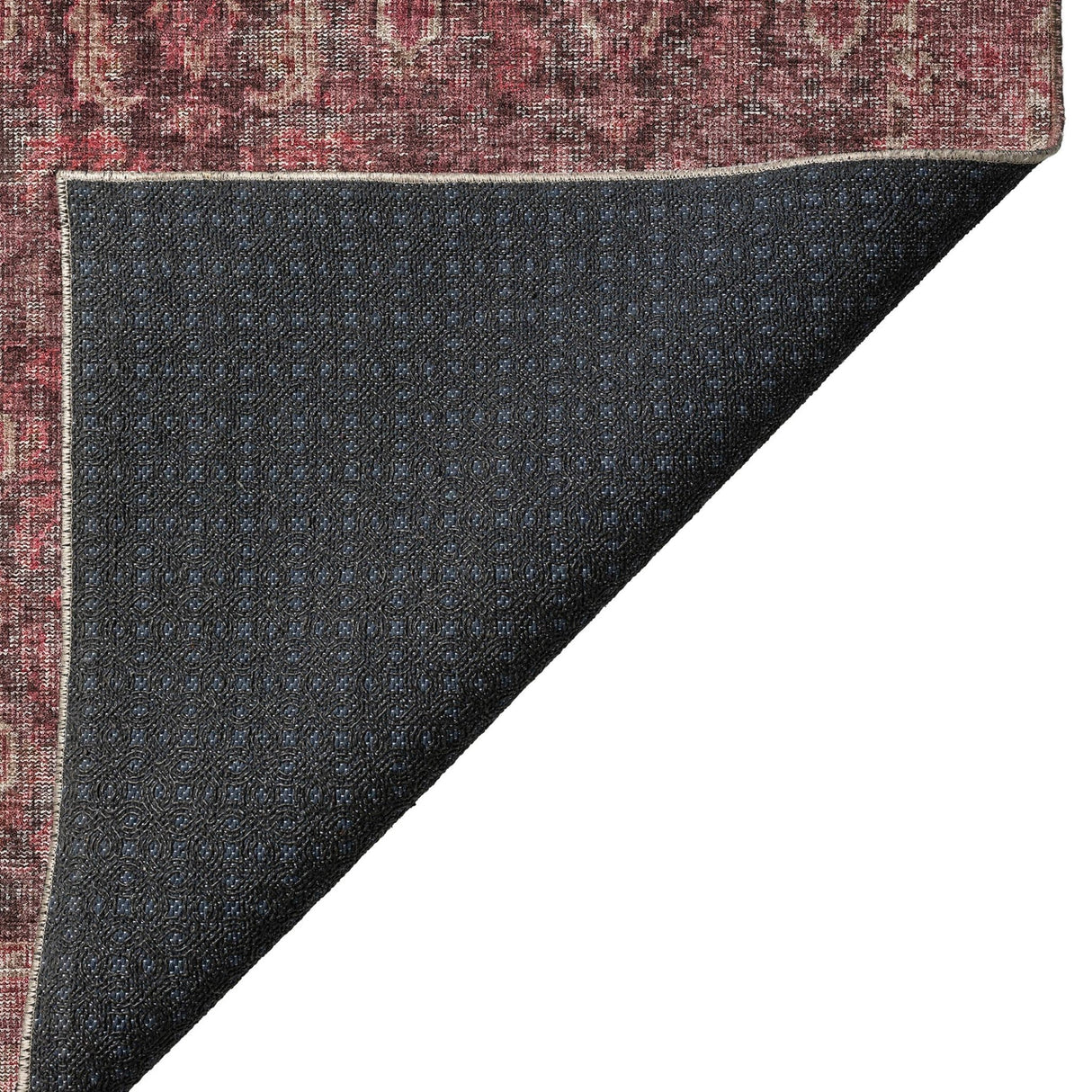 Dalyn Karaj KJ3 Pink Rug backing detail