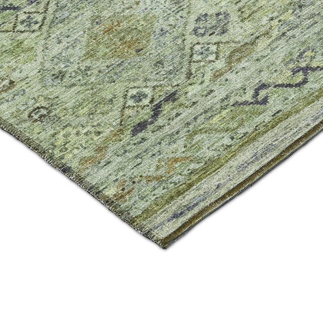 Dalyn Karaj KJ4 Aloe Rug corner detail