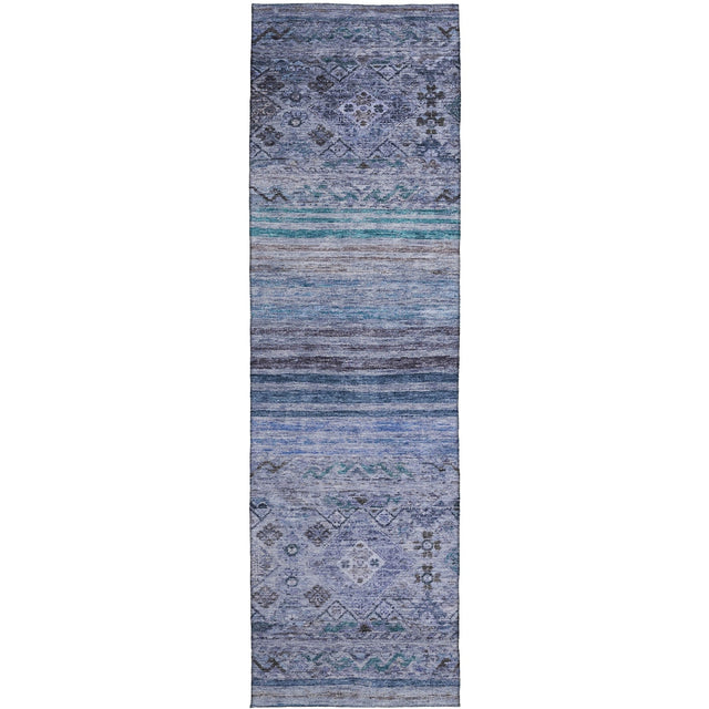 Dalyn Karaj KJ4 Blue Rug runner rug