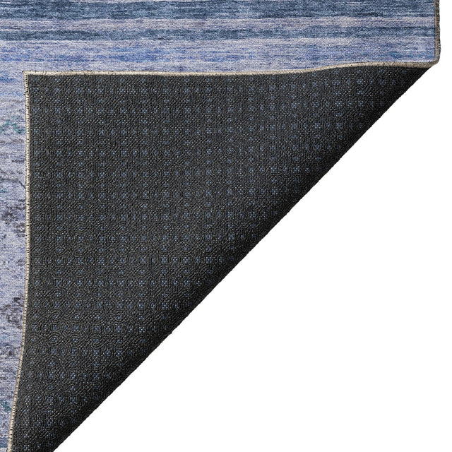 Dalyn Karaj KJ4 Blue Rug backing detail