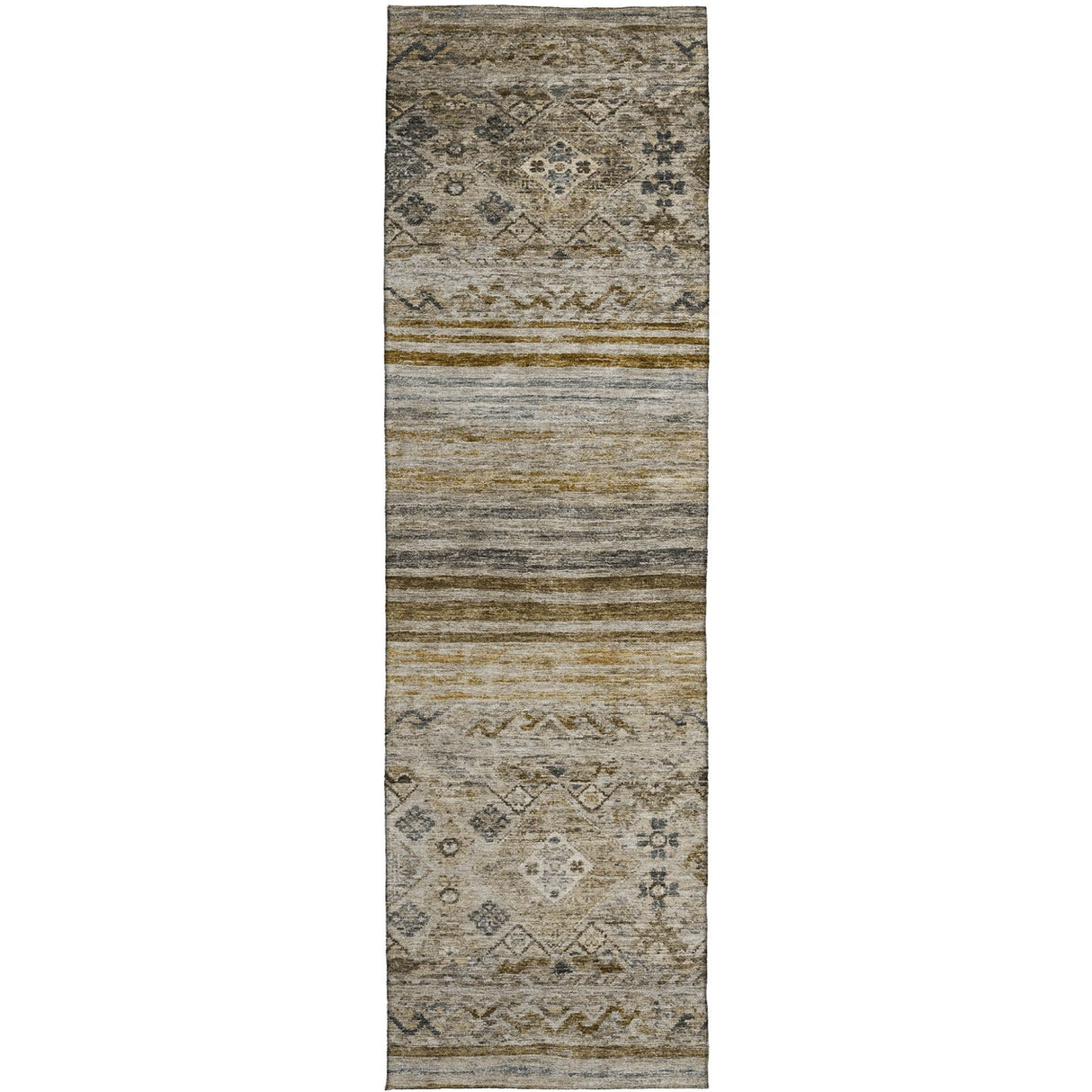 Dalyn Karaj KJ4 Brown Rug runner rug
