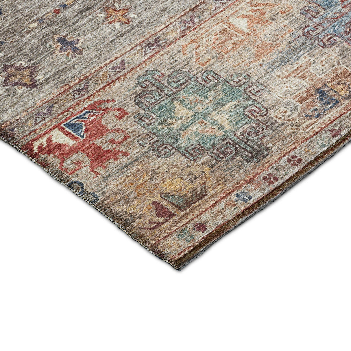 Dalyn Karaj KJ5 Gray Rug corner detail