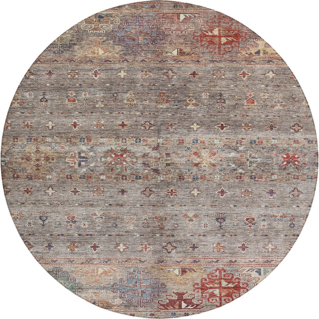 Dalyn Karaj KJ5 Gray Rug round rug